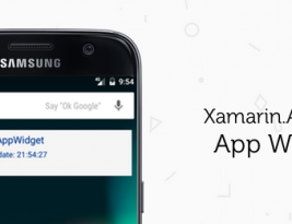 How to make an App Widget with Xamarin.Android