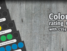 jQuery quickie: Colourful rating system with CSS3