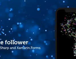 Particle follower with CocosSharp and Xamarin.Forms